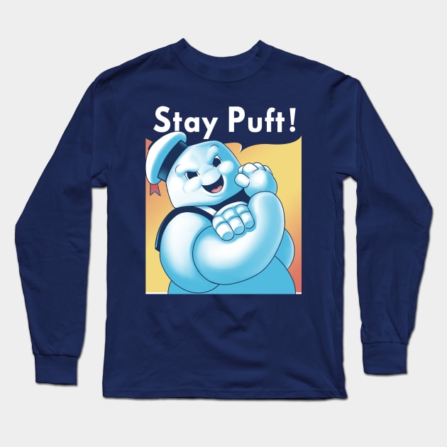 Stay Puft! Long Sleeve T-Shirt by KindaCreative